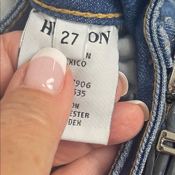 Hudson Jeans Size 27, Bacara Crop Straight Cuffed - Picture 2 of 5